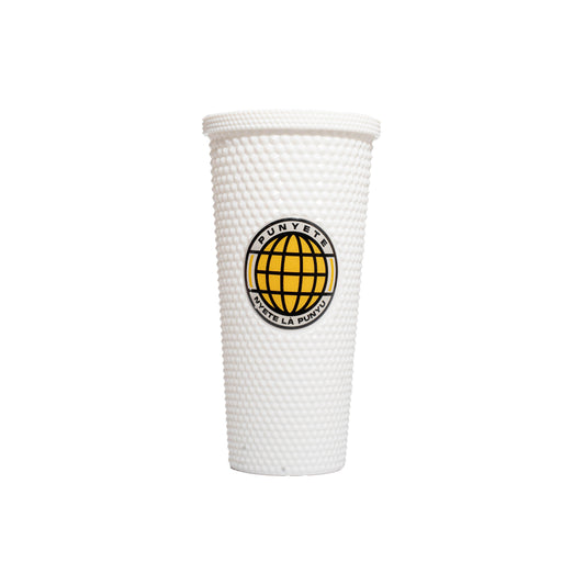 Plastic Durian Cup with Straw
