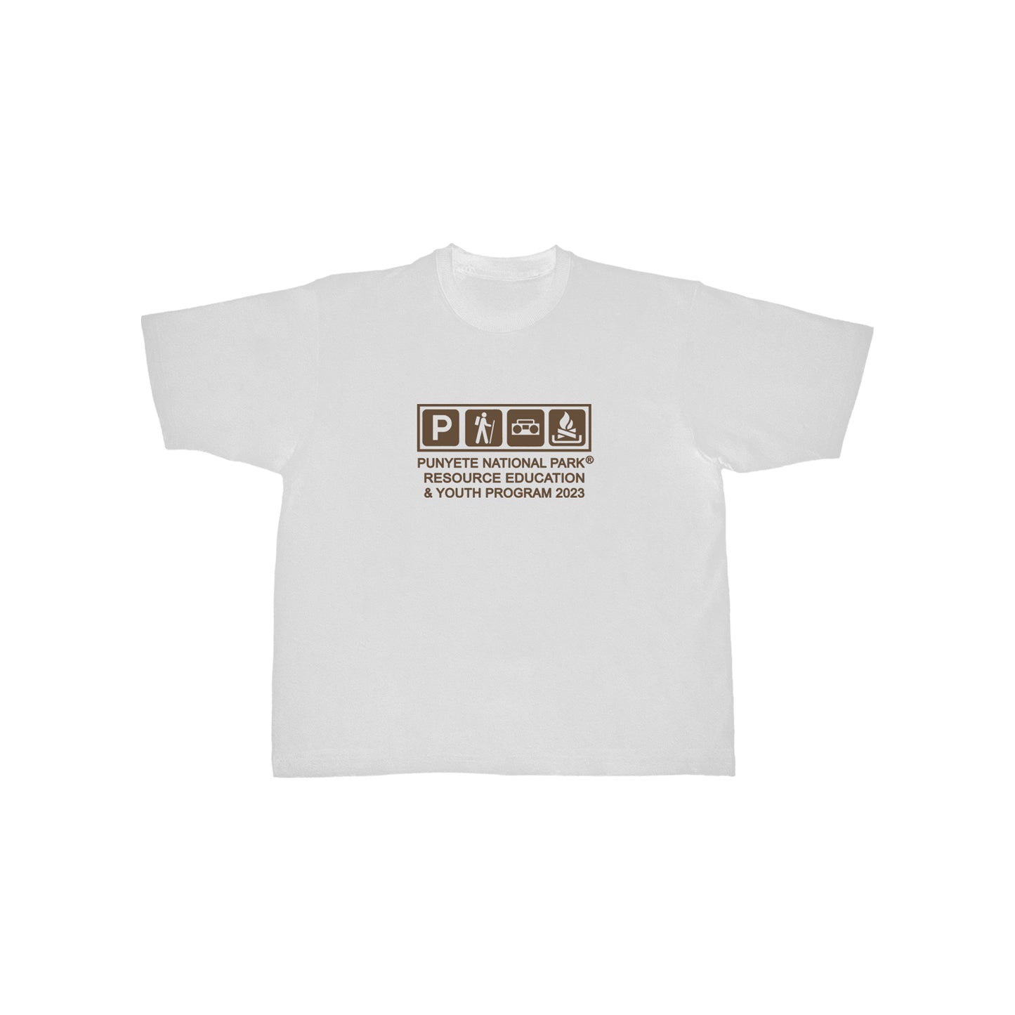 National Park White Tee