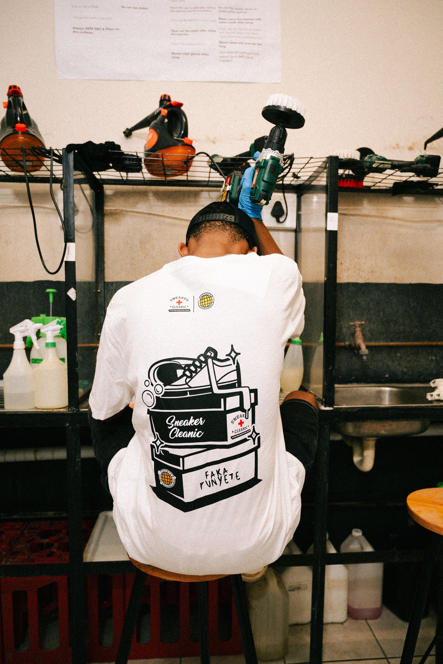 Sneaker Cleanic x Faka Punyete Mabox T-Shirt