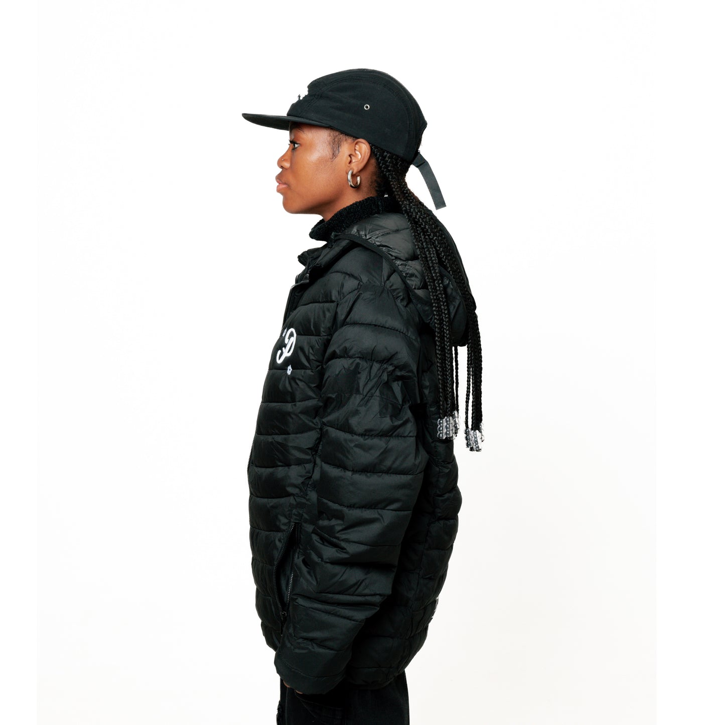 Punyete Black Puffer Jacket