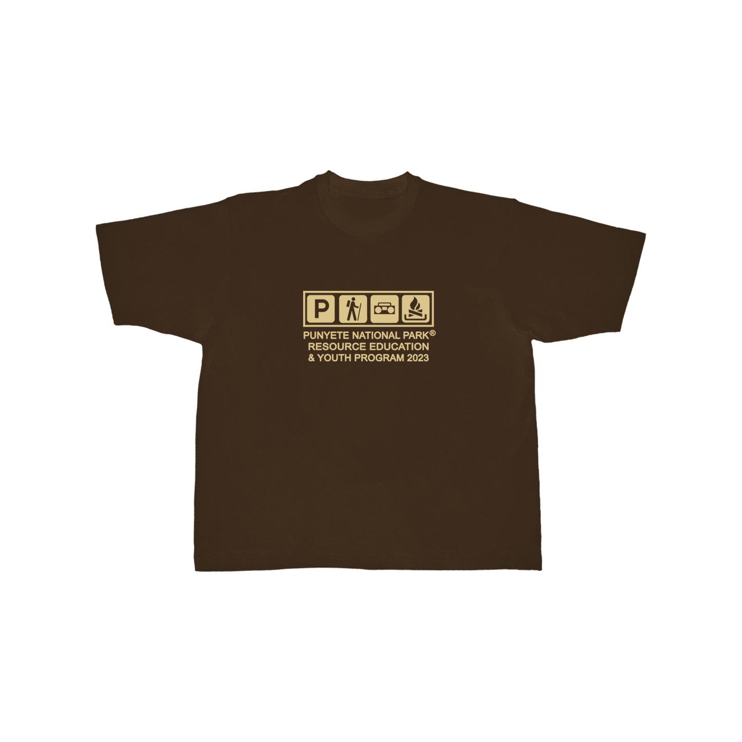 National Park Brown Tee
