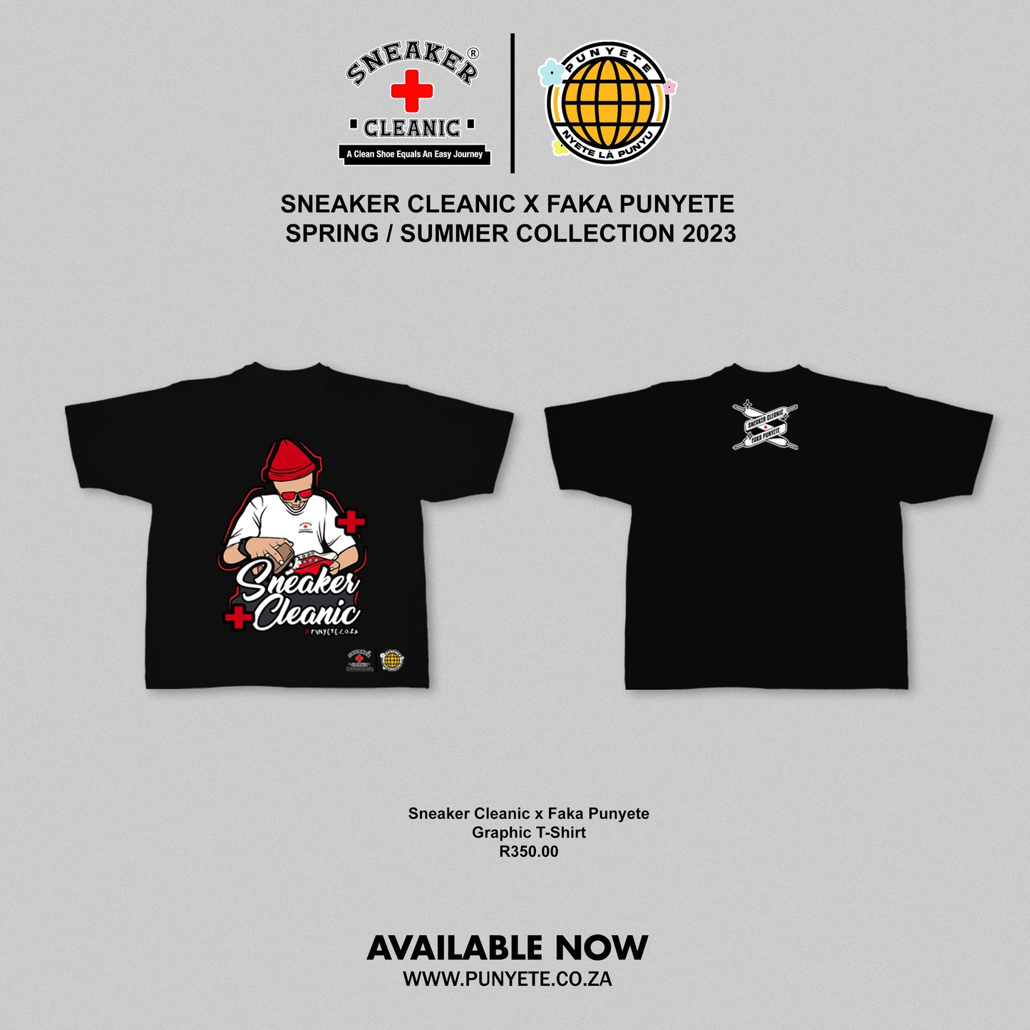 Sneaker Cleanic x Faka Punyete Express Wash T-Shirt