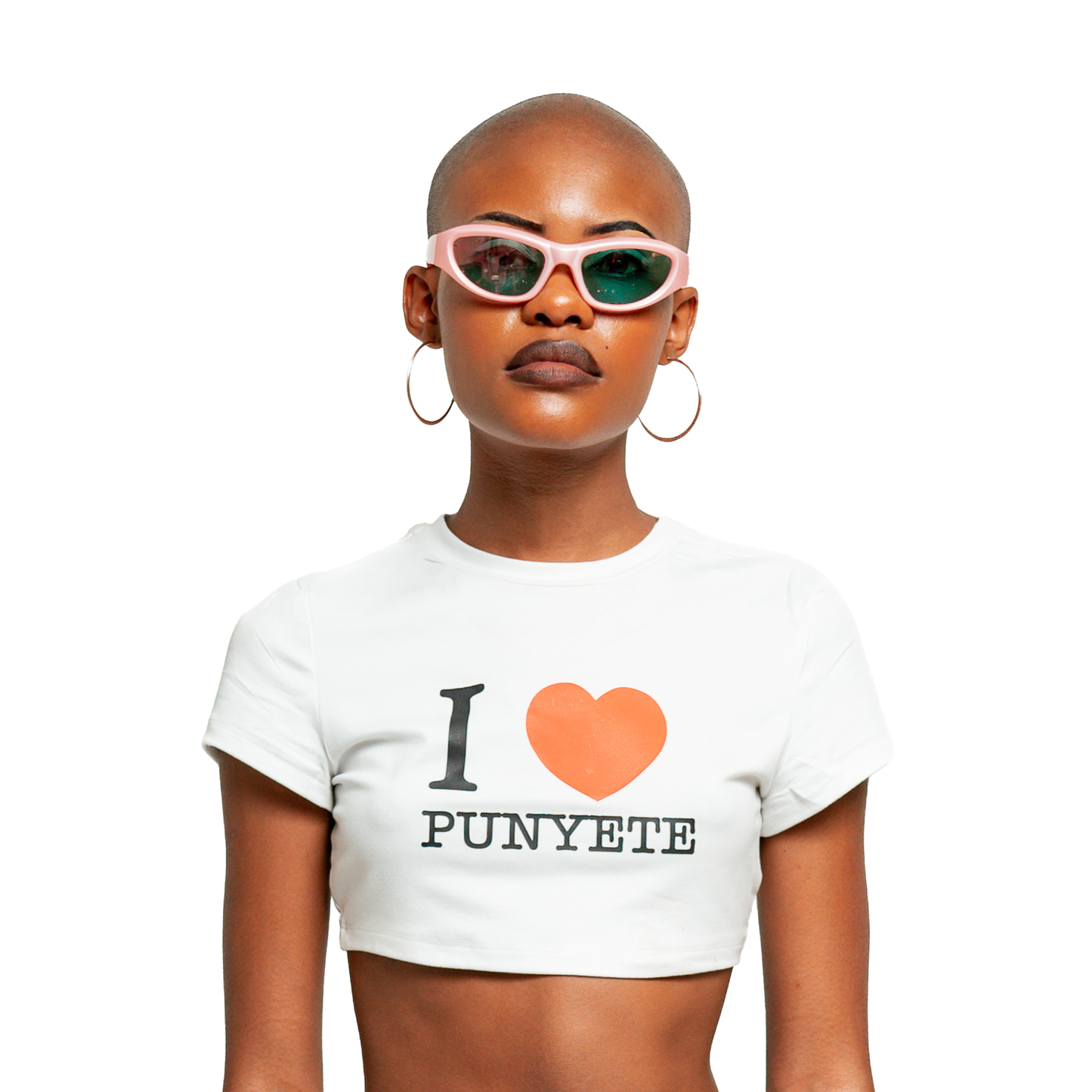 I LOVE PUNYETE CROP TOP