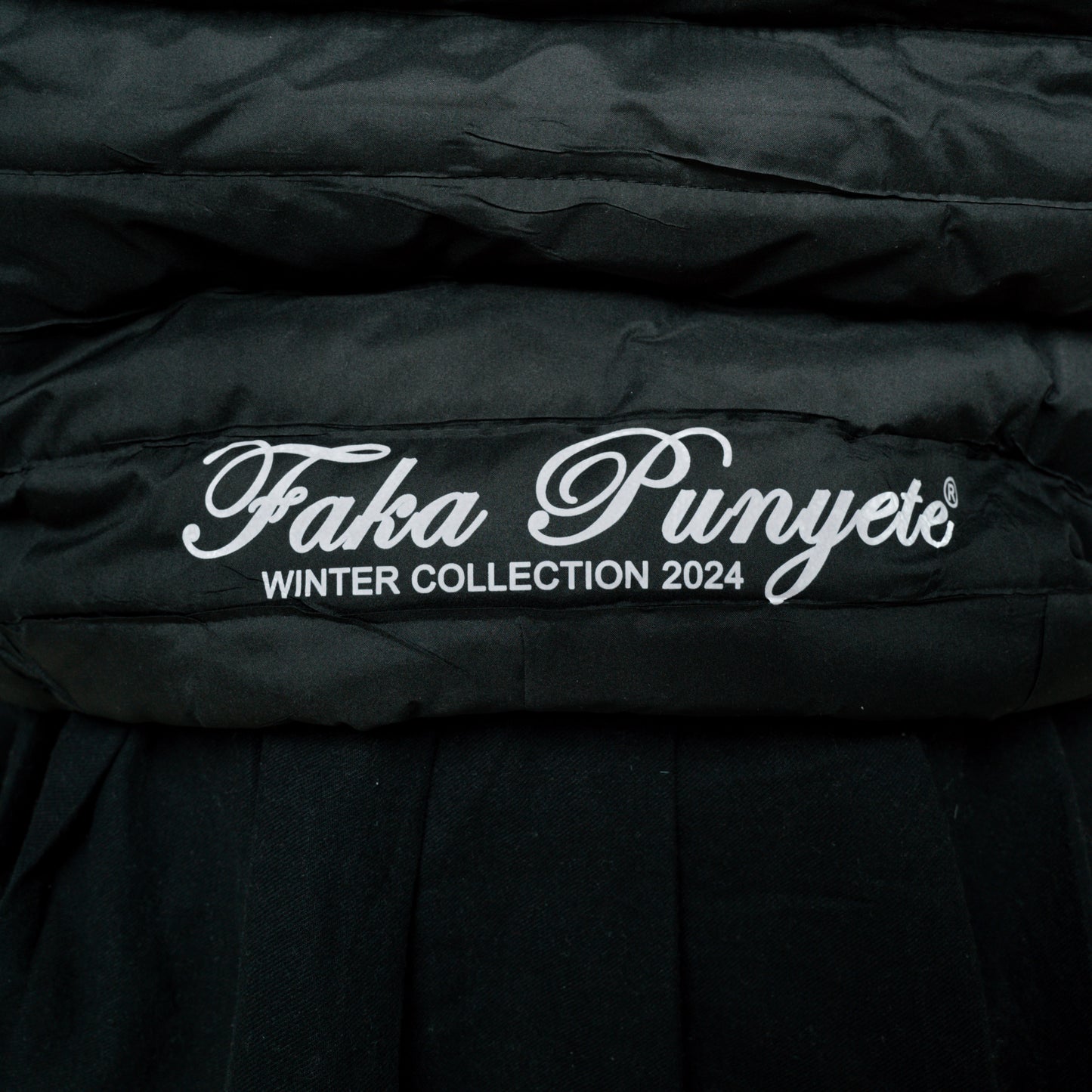 Punyete Black Puffer Jacket