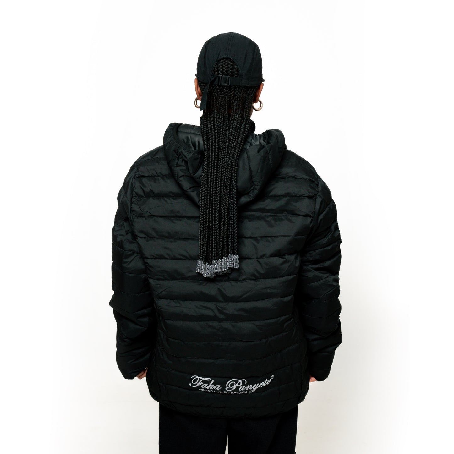 Punyete Black Puffer Jacket