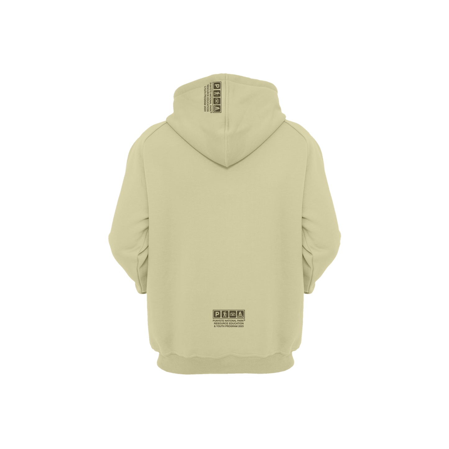 National Park Beige Hoodie