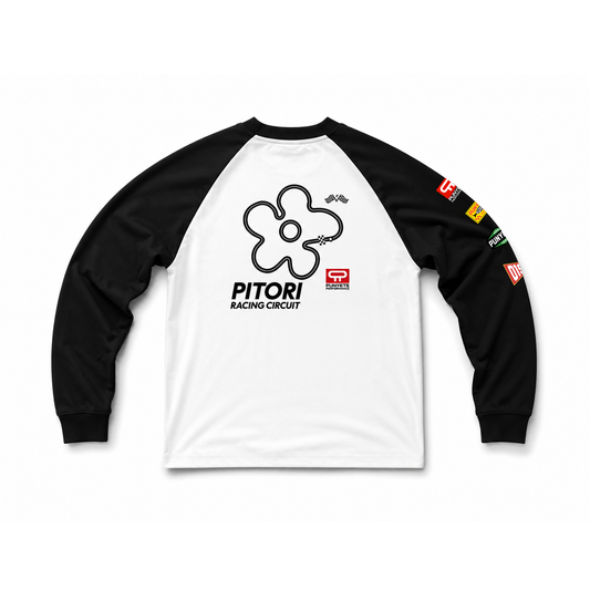 PUNYETE RACING CLUB RAGLAN T-SHIRT