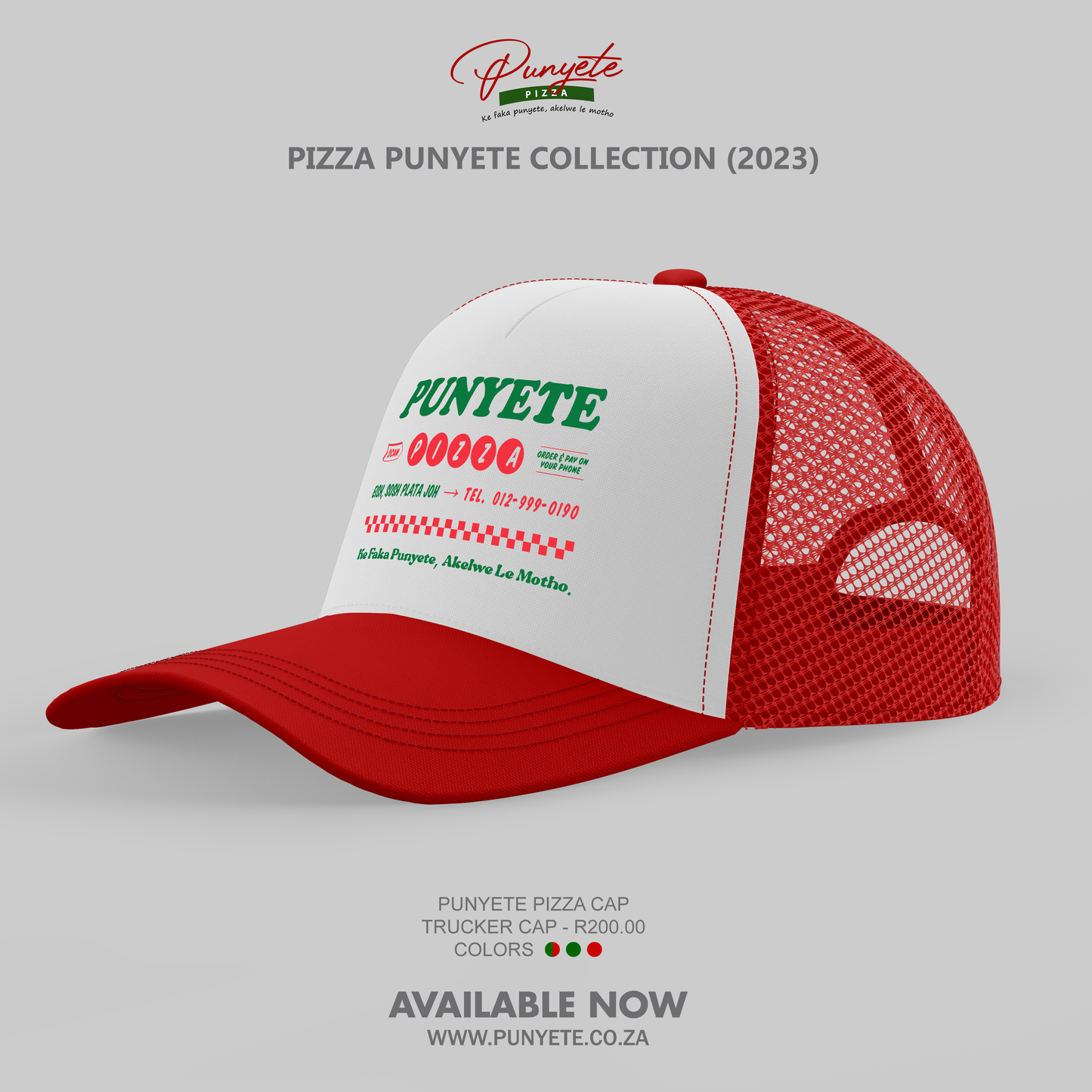 Pizza Punyete Trucker Cap