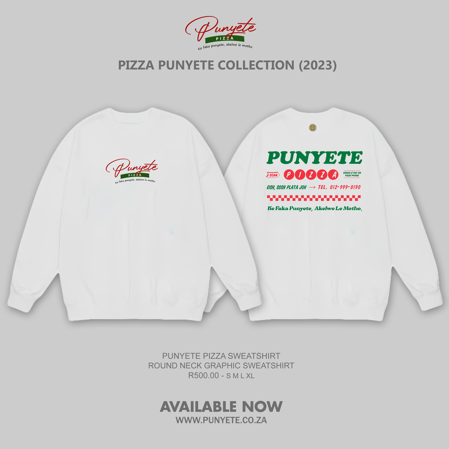 Pizza Punyete Sweatshirt