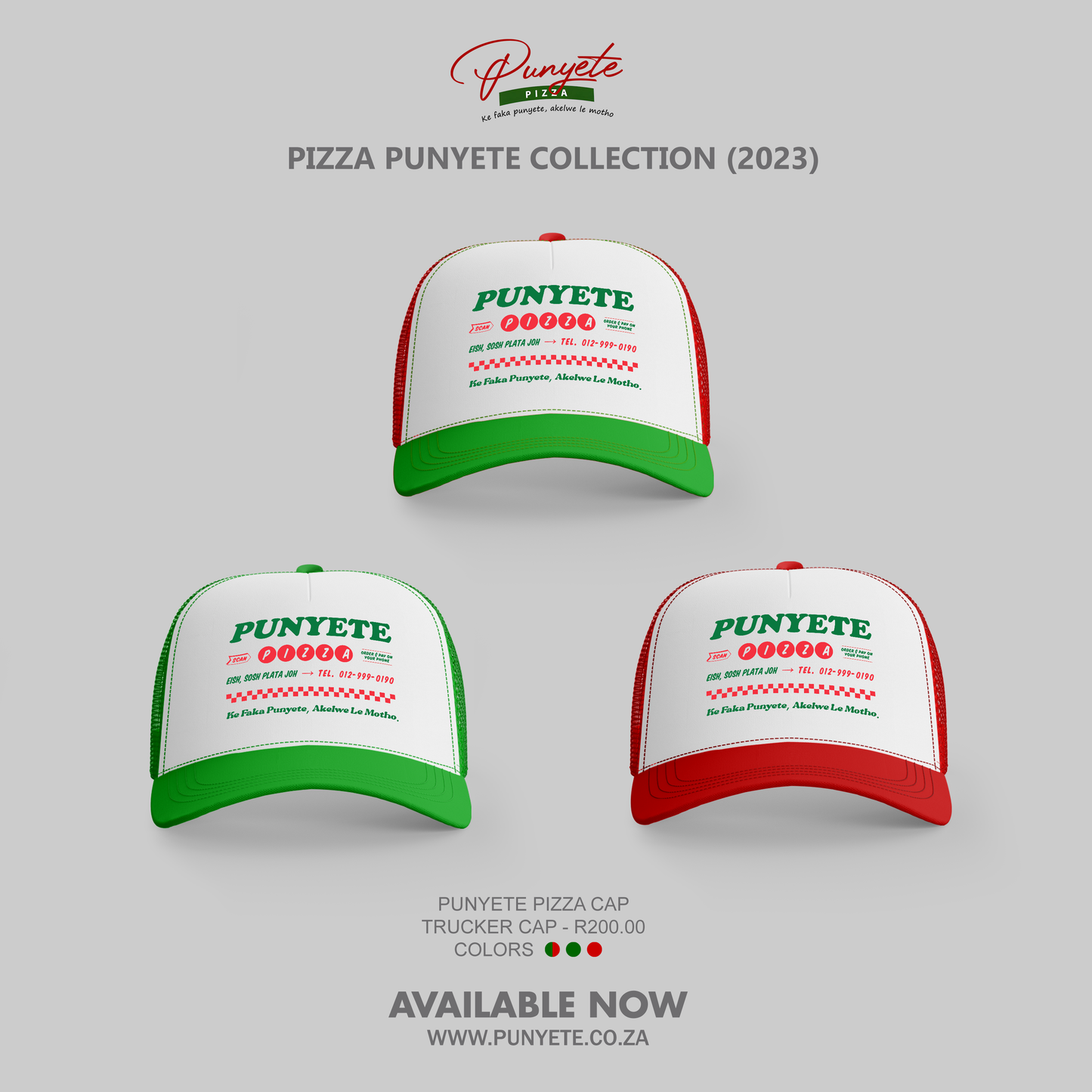 Pizza Punyete Trucker Cap