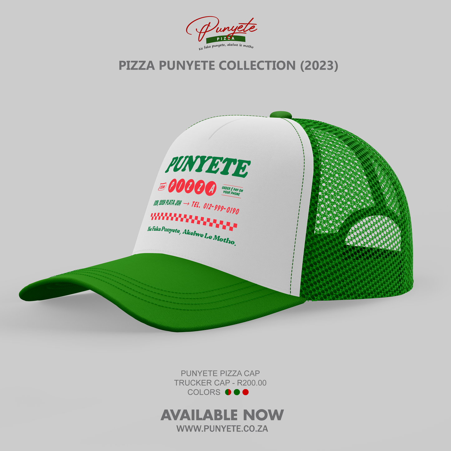 Pizza Punyete Trucker Cap