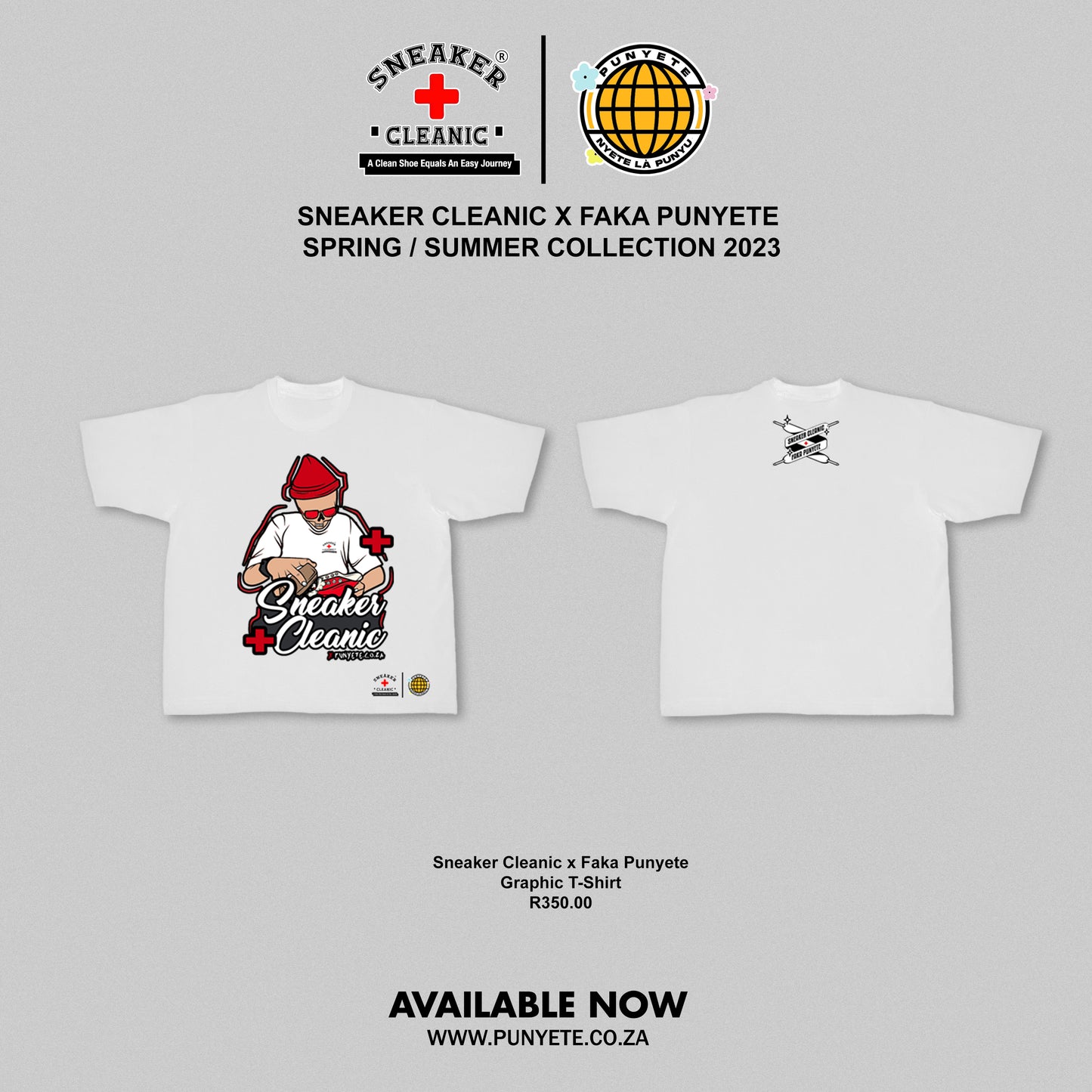Sneaker Cleanic x Faka Punyete Express Wash T-Shirt
