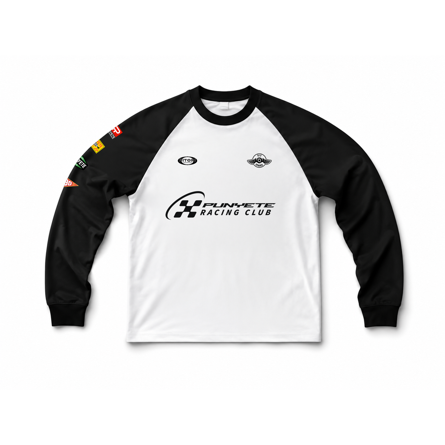 PUNYETE RACING CLUB RAGLAN T-SHIRT