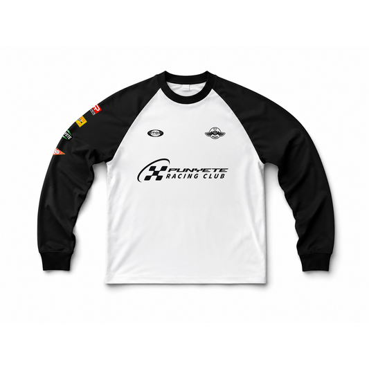 PUNYETE RACING CLUB RAGLAN T-SHIRT